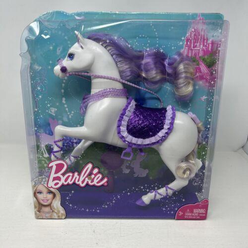 Nip 2009 Barbie Purple Fashion Horse R4115 Blingdom