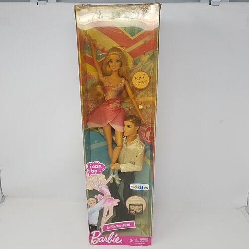 Ice Skater Barbie Ken I Can BE Giftset 2011 Toys R US Exclusive Mattel W8627