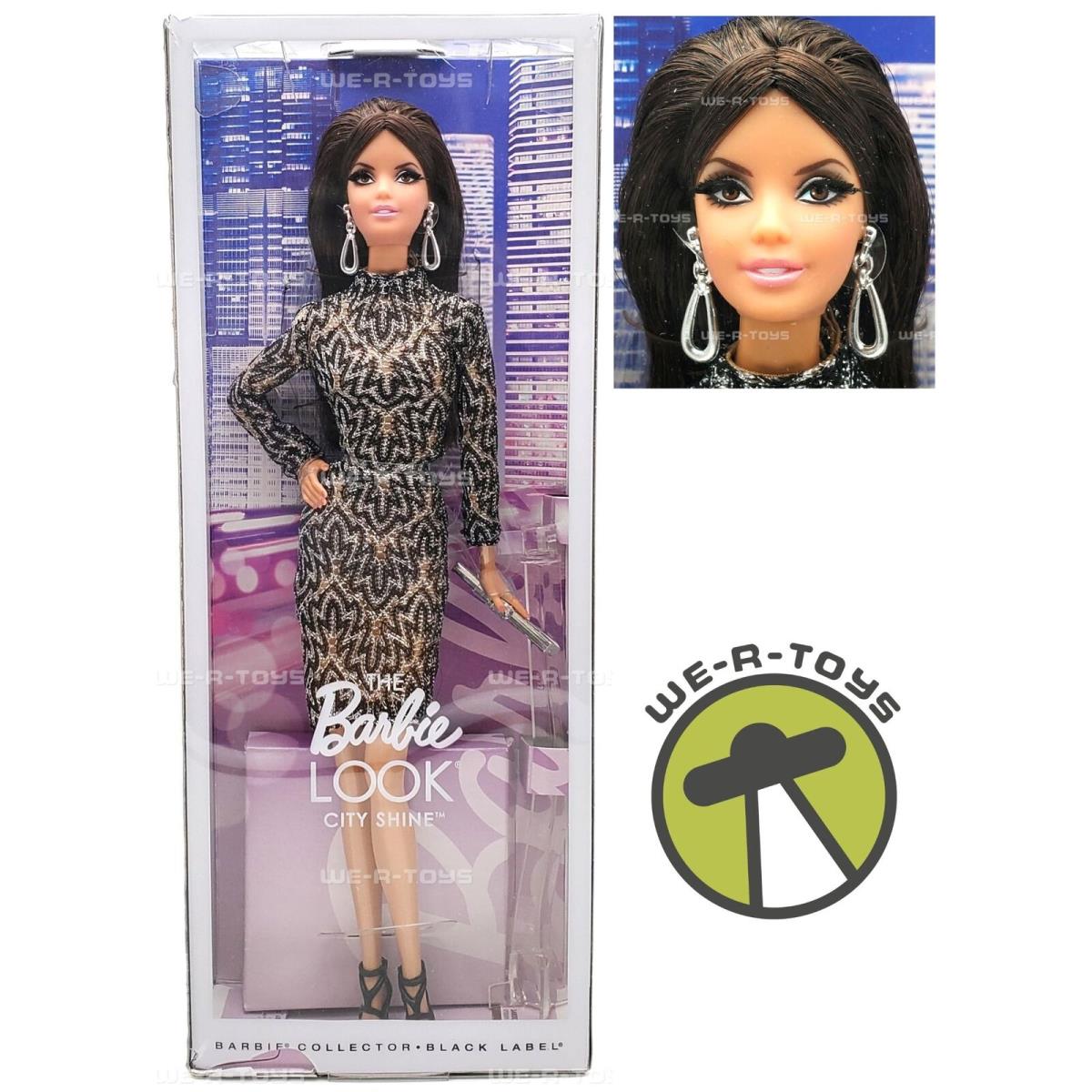 Barbie Look City Shine Doll Black Label 2014 Mattel CFP38 Nrfb