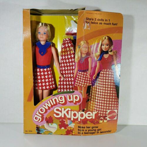 Barbie Mattel Growing Up Skipper Doll Vintage 1975 7259 Box Complete