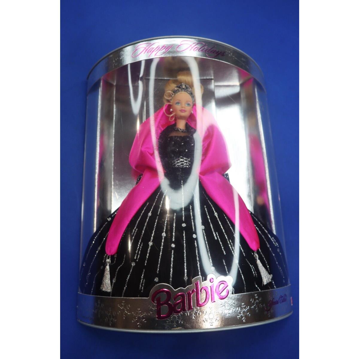 1998 Happy Holidays Mattel 20200 Barbie Rare Box Error Special Edition