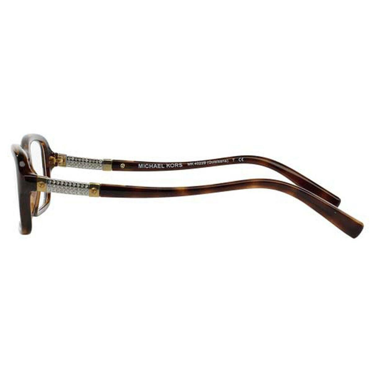Michael Kors MK4022B Quisisana 3046 Dark Tortoise Eyeglasses 55mm 16 140