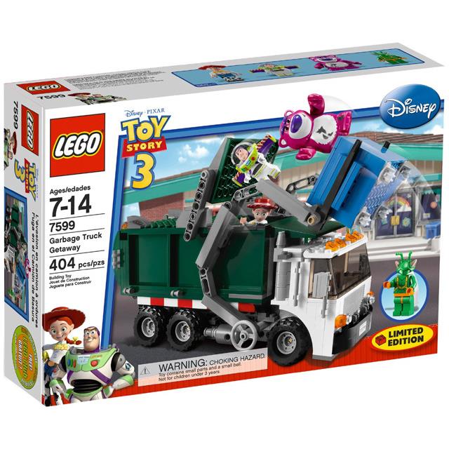 Lego Garbage Truck Getaway 7599 Toy Story Minifigure Building Set