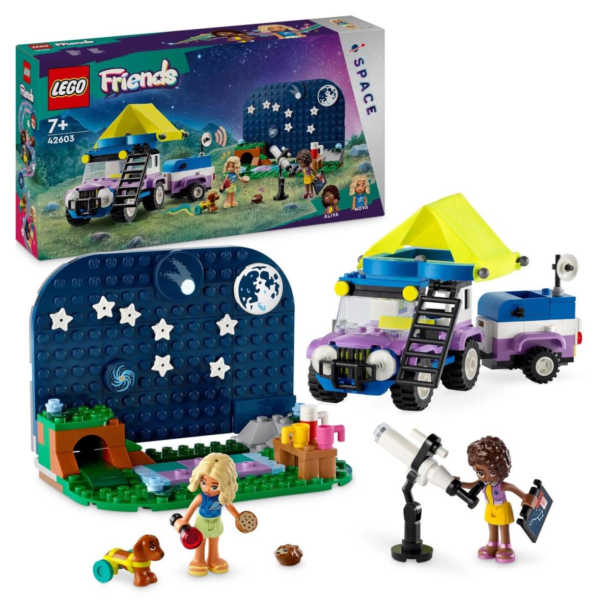 Lego Friends Astronomisch Kampeervoertuig Set Met Speelgoed Auto en Telescoop C