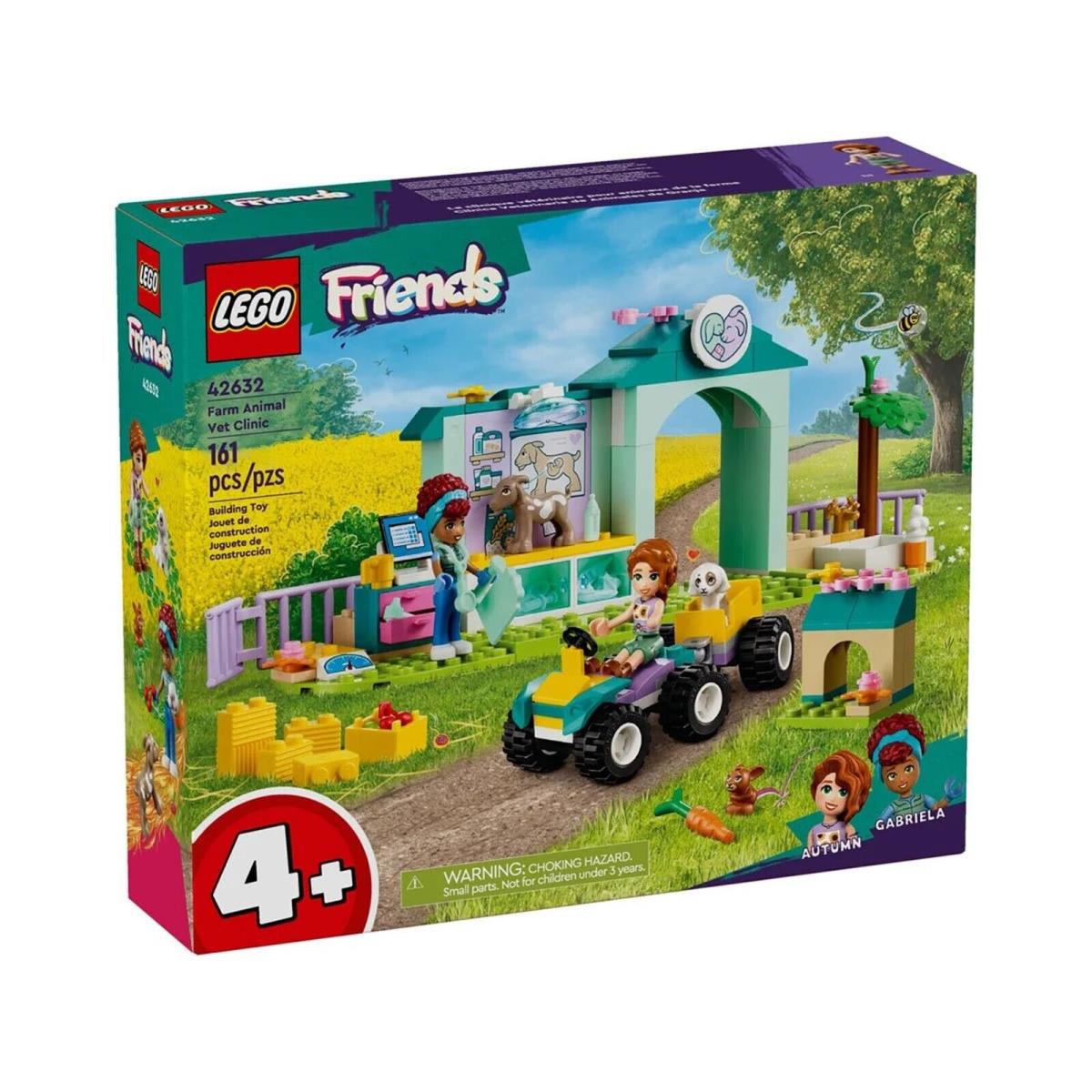 Lego Friends Farm Animal Vet Clinic Building Set 42632 IN Stock