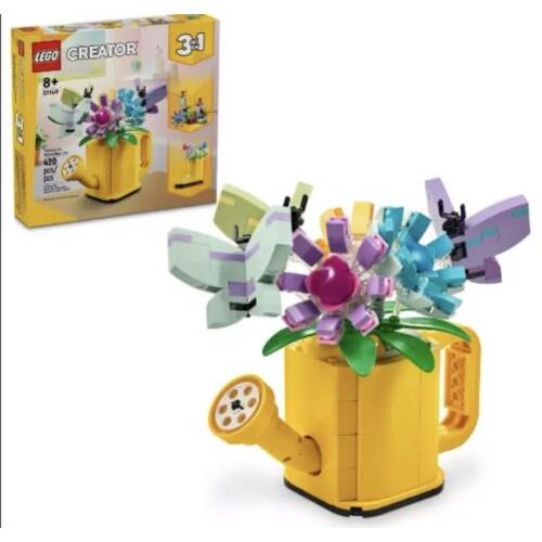 Lego 31149 Flowers in Watering Can Creator 3 in 1 420pcs 2024