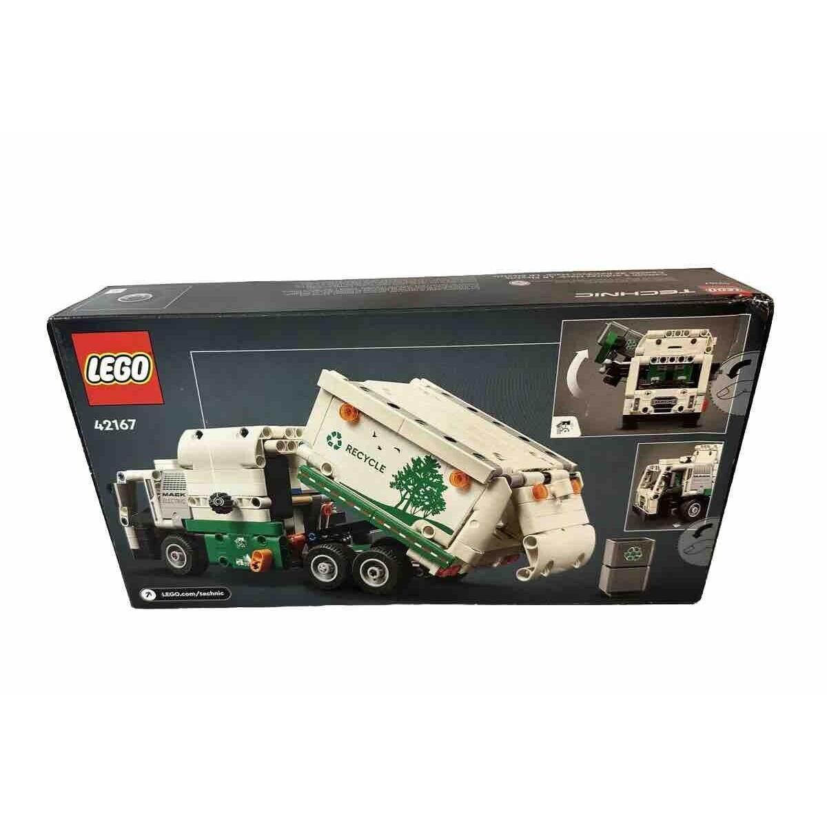 Lego Mack LR Electric Garbage Truck Set 42167 2024