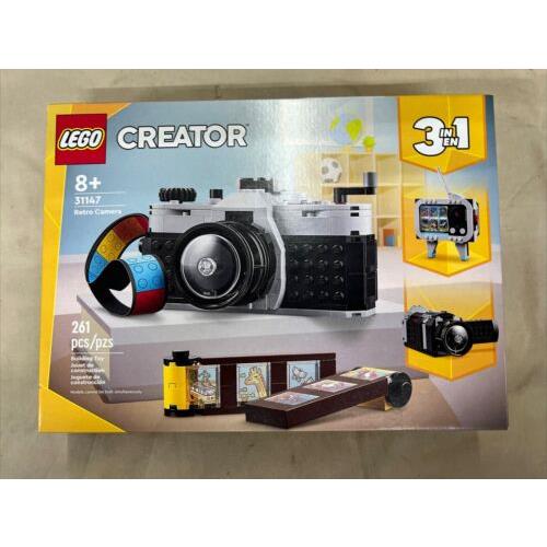 Lego Creator 3in1 Retro Camera 31147