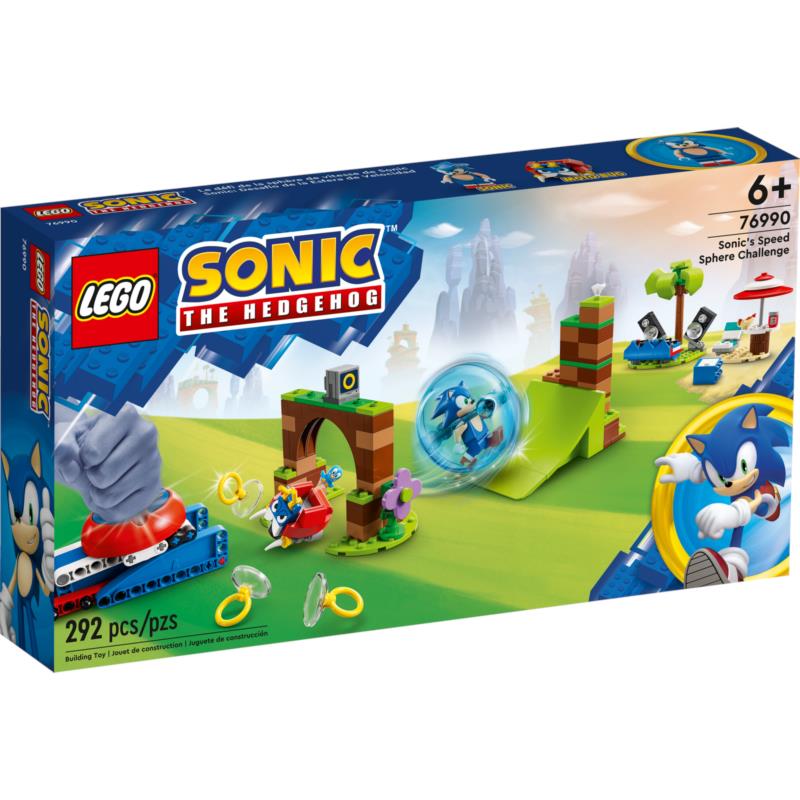 Lego Sonic The Hedgehog Sonic s Speed Sphere Challenge 76990 Building Toy Set