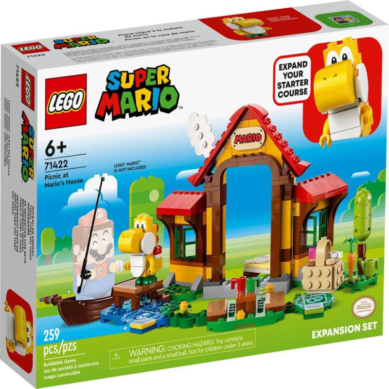 Lego Super Mario Picnic at Mario s House Expansion Set 71422 Building Toy