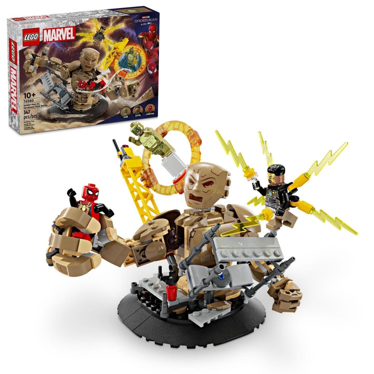 Lego Marvel Spider-man Vs. Sandman: Final Battle 76280