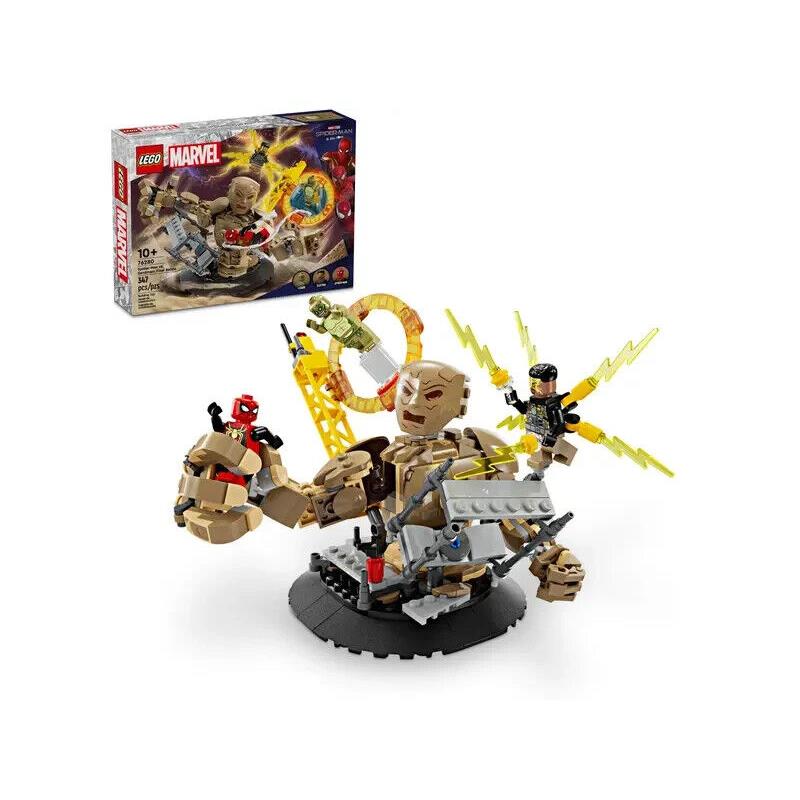 Lego Spider-man Vs. Sandman: Final Battle 76280 Super Heroes Building Set