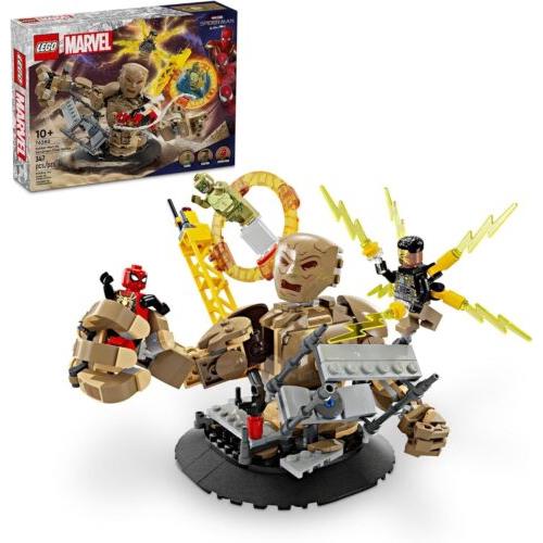 Lego Marvel Spider-man Vs. Sandman: Final Battle Building Toy Set