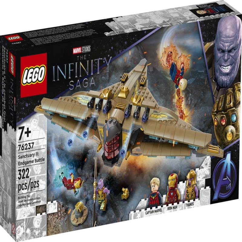 Lego Marvel Avengers Sanctuary II Endgame Battle 76237 Building Toy Set Gift