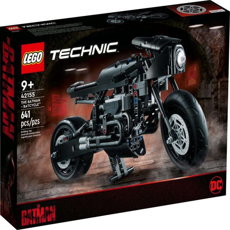 Lego Technic The Batman - Batcycle Set 42155 Building Toy Set Gift
