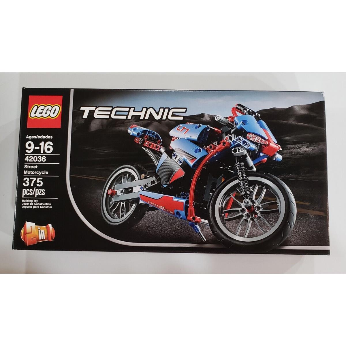 Lego 42036 Street Motorcycle Superbike Experienced Seller Crotch Rocket