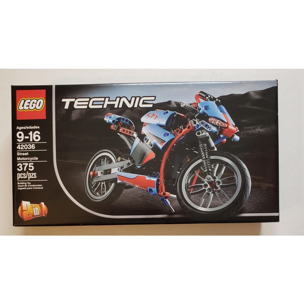 Lego 42036 Street Motorcycle Superbike Experienced Seller Crotch Rocket