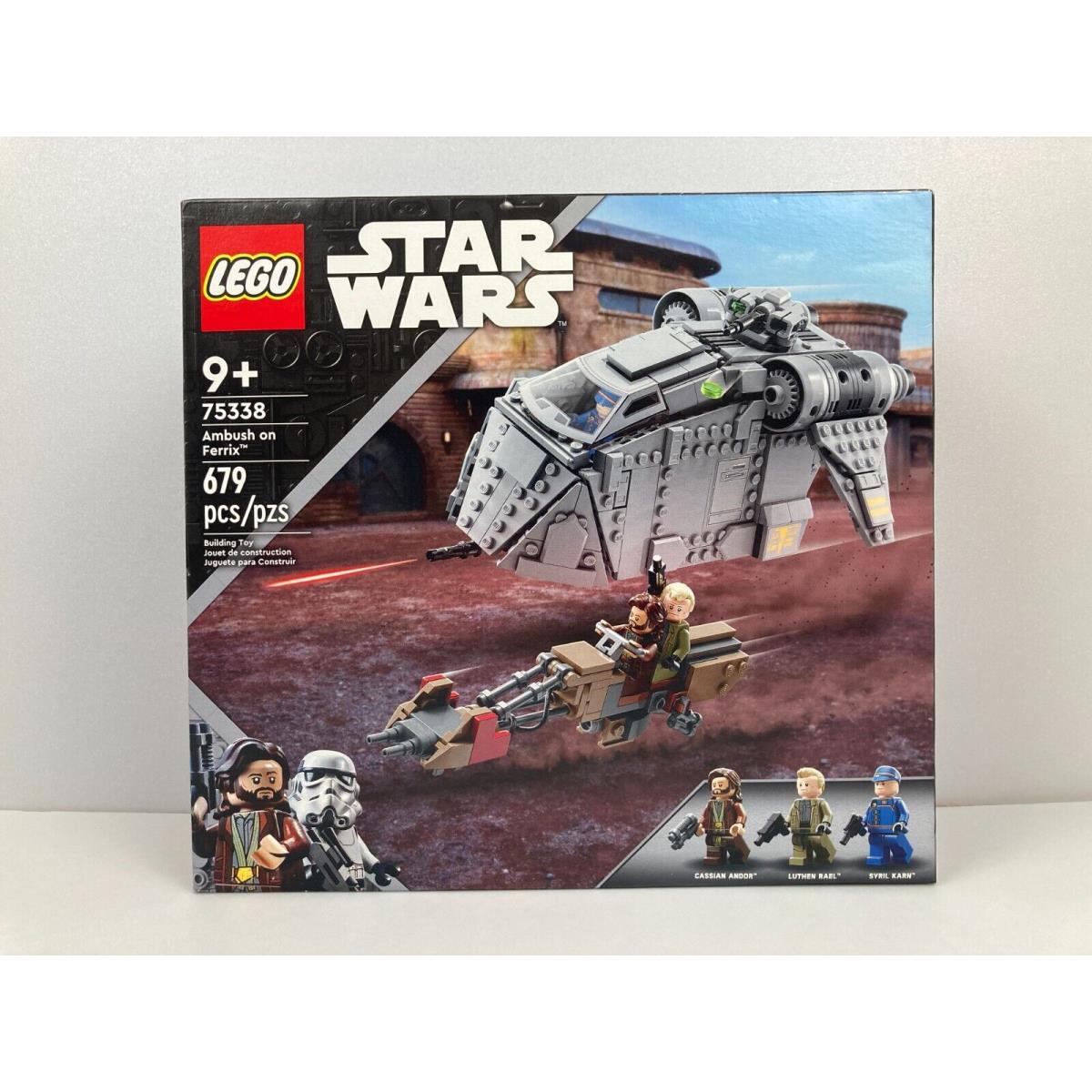Lego Star Wars - Ambush on Ferrix Building Set Model 75338 679Pcs