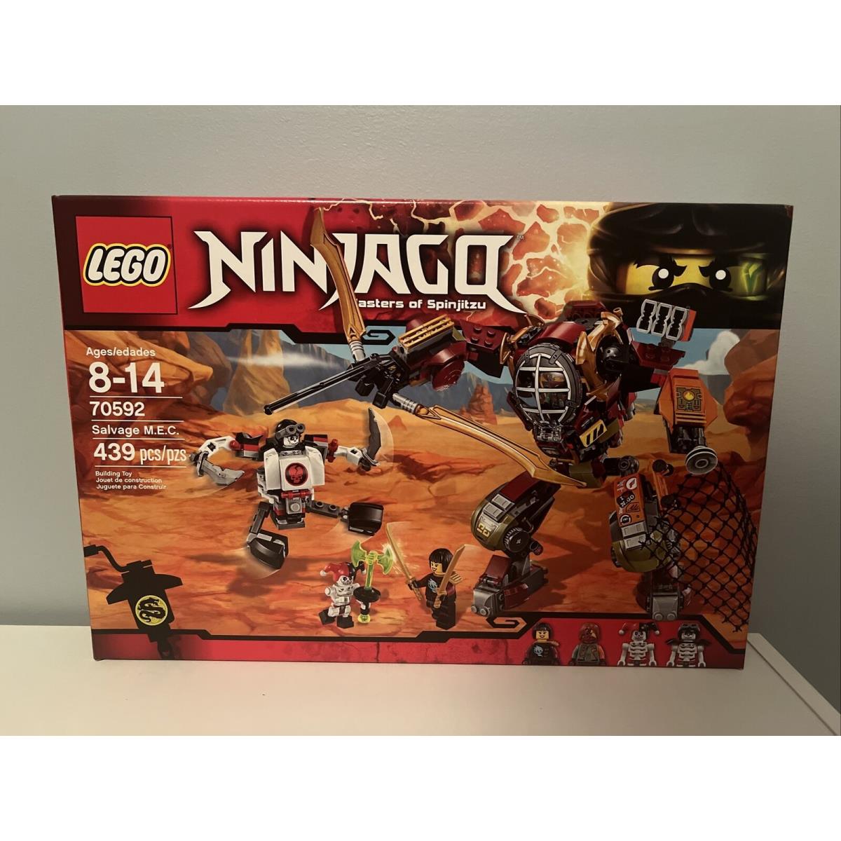 Lego Ninjago Salvage M.e.c 70592