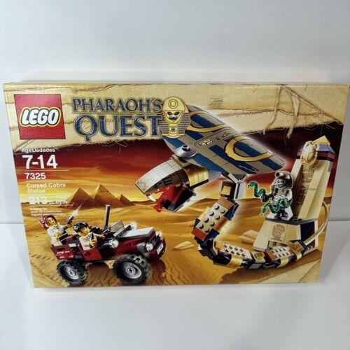 2011 Lego Pharaohs Quest Set 7325 Misb Cursed Cobra Statue