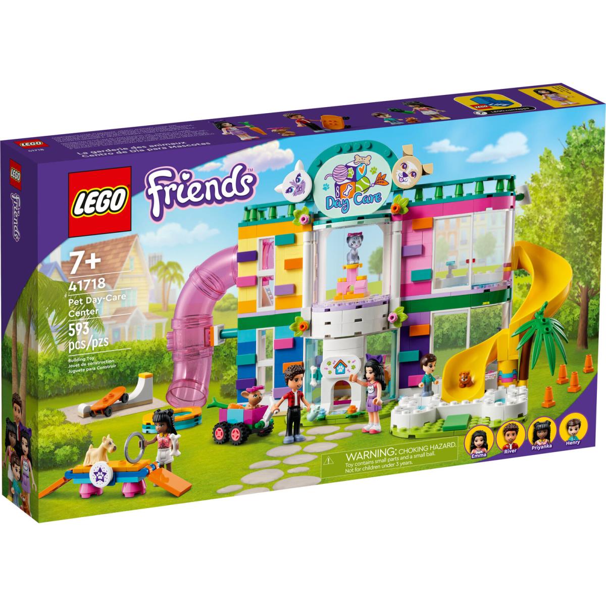 Lego Friends Pet Day-care Center 41718 Building Toy Set Gift