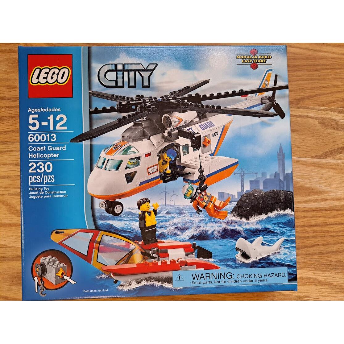 Lego City Coast Guard Helicopter 60013 Mint Mimb 2013