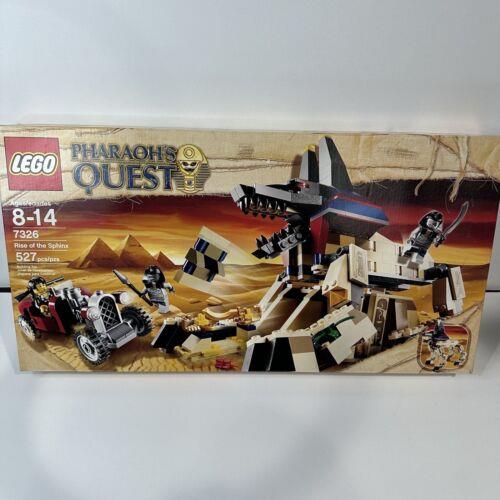 2011 Lego Pharaohs Quest Set 7326 Misb Rise of The Sphinx