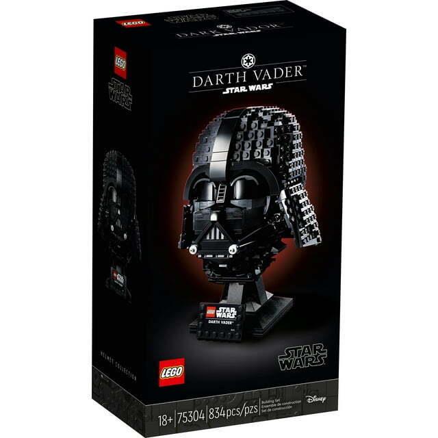 Lego Star Wars Darth Vader Helmet 75304 Building Toy Set Mask Display Model Kit
