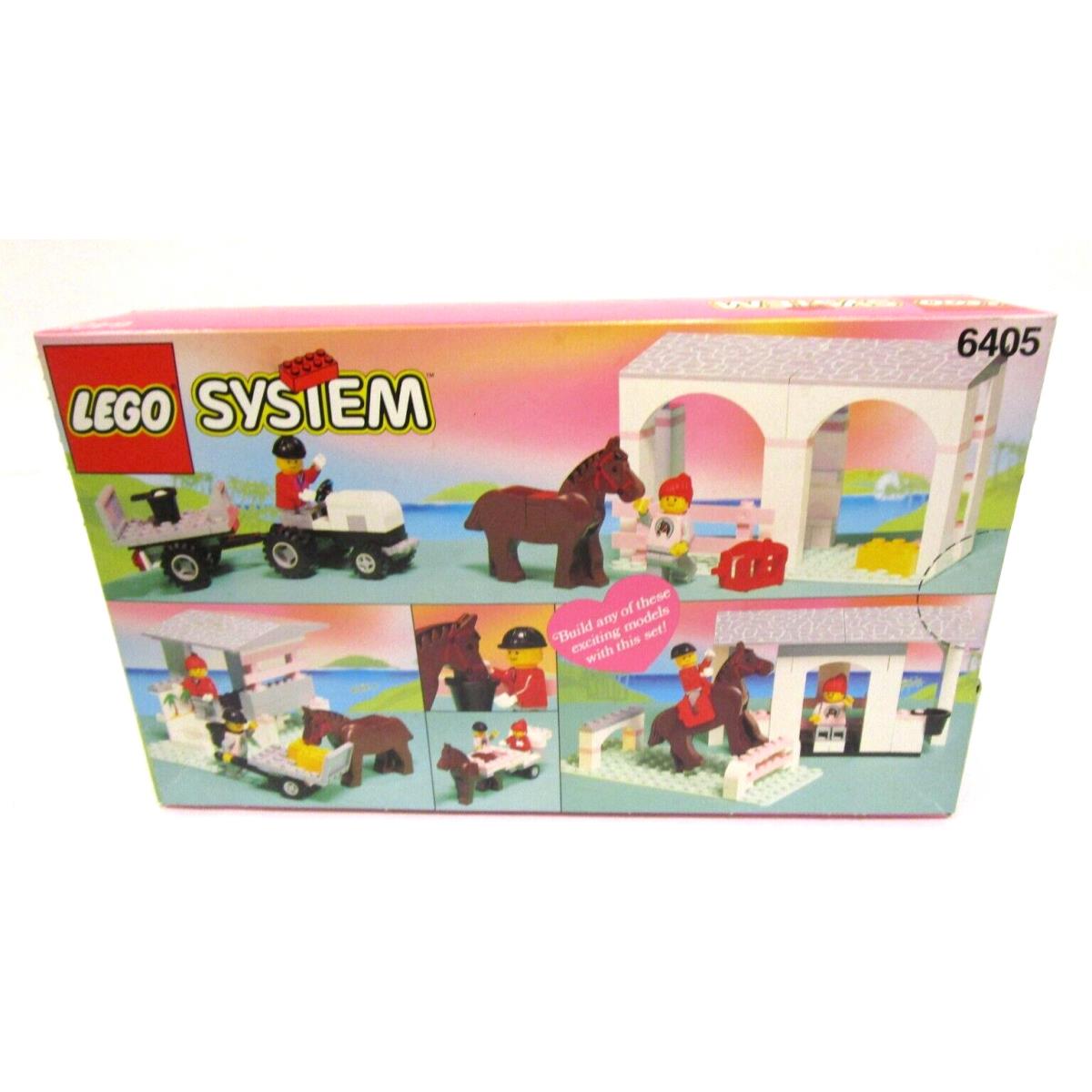 Vintage Lego System Town Sunset Stables 6405