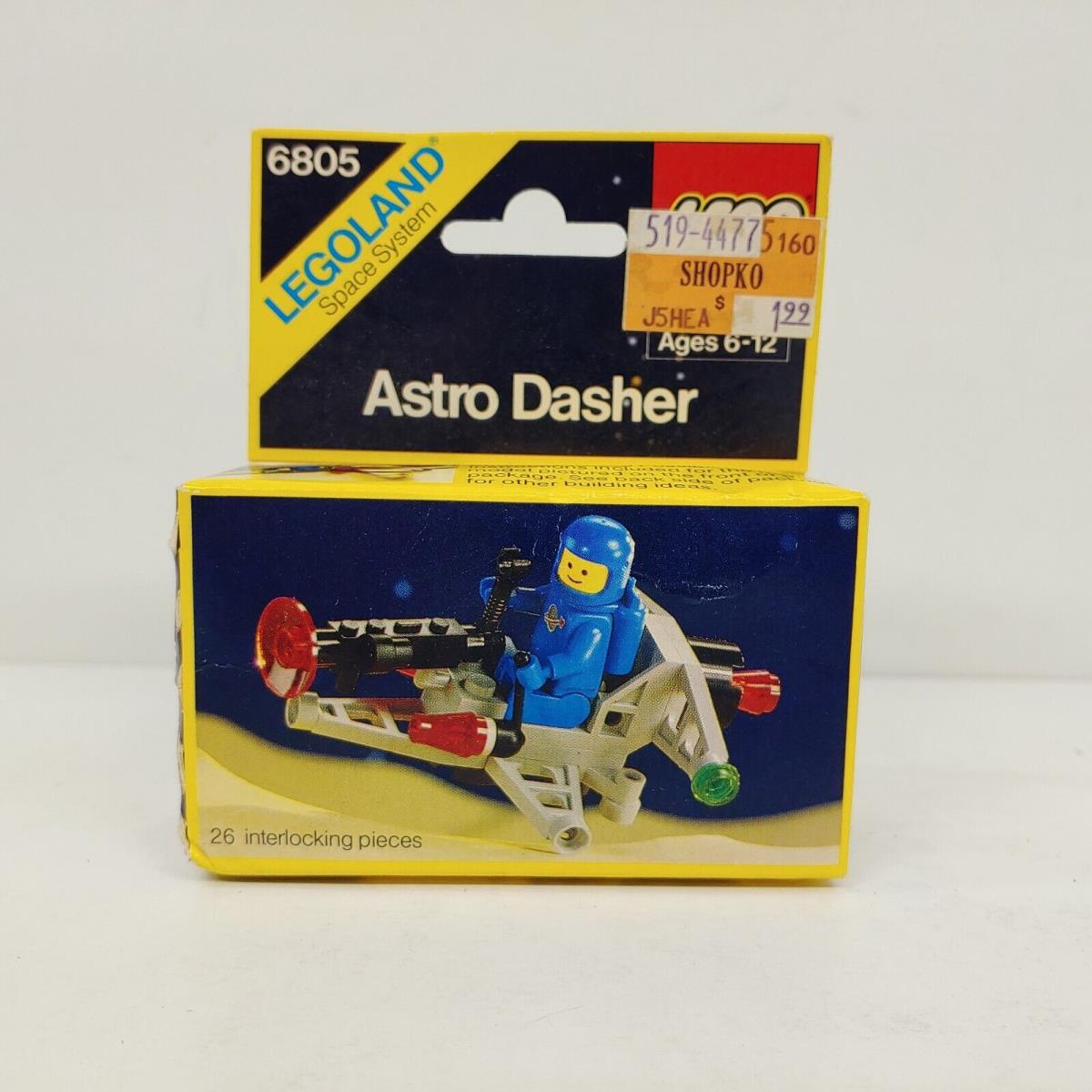 Vintage Lego 6805 Astro Dasher Blue Spaceman 1985