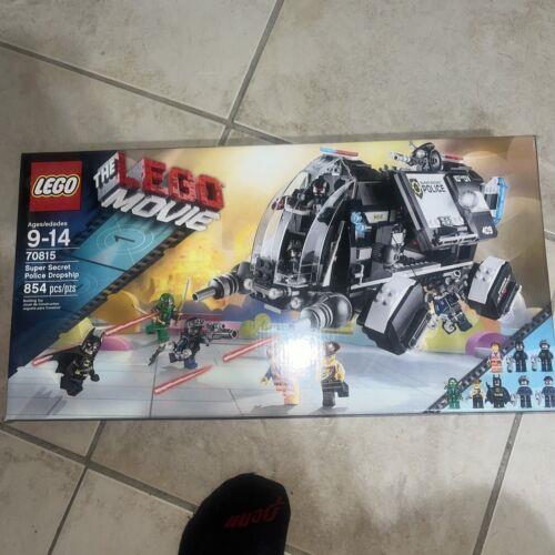 The Lego Movie Super Secret Police Dropship 70815