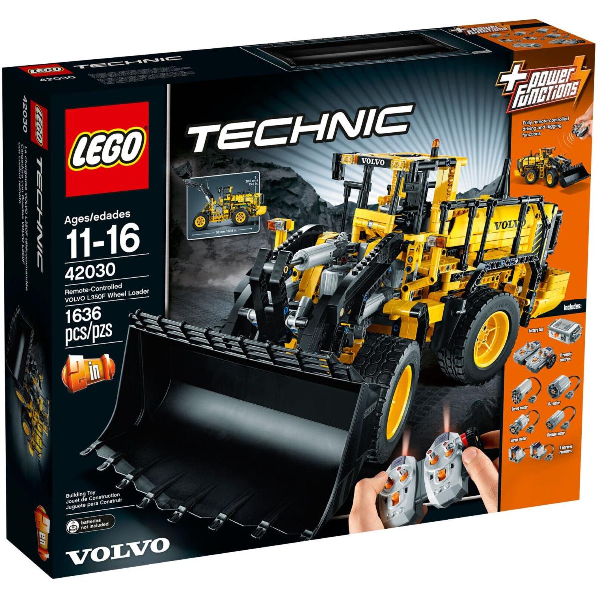 Lego Technic: 42030 - Volvo L350F Wheel Loader 2-in-1- --- See Pictures