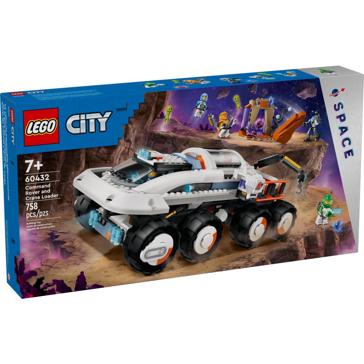 Lego City Command Rover and Crane Loader 60432