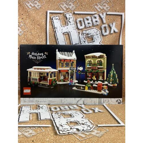 Lego Holiday Main Street Winter Village Collection 10308 Building Set