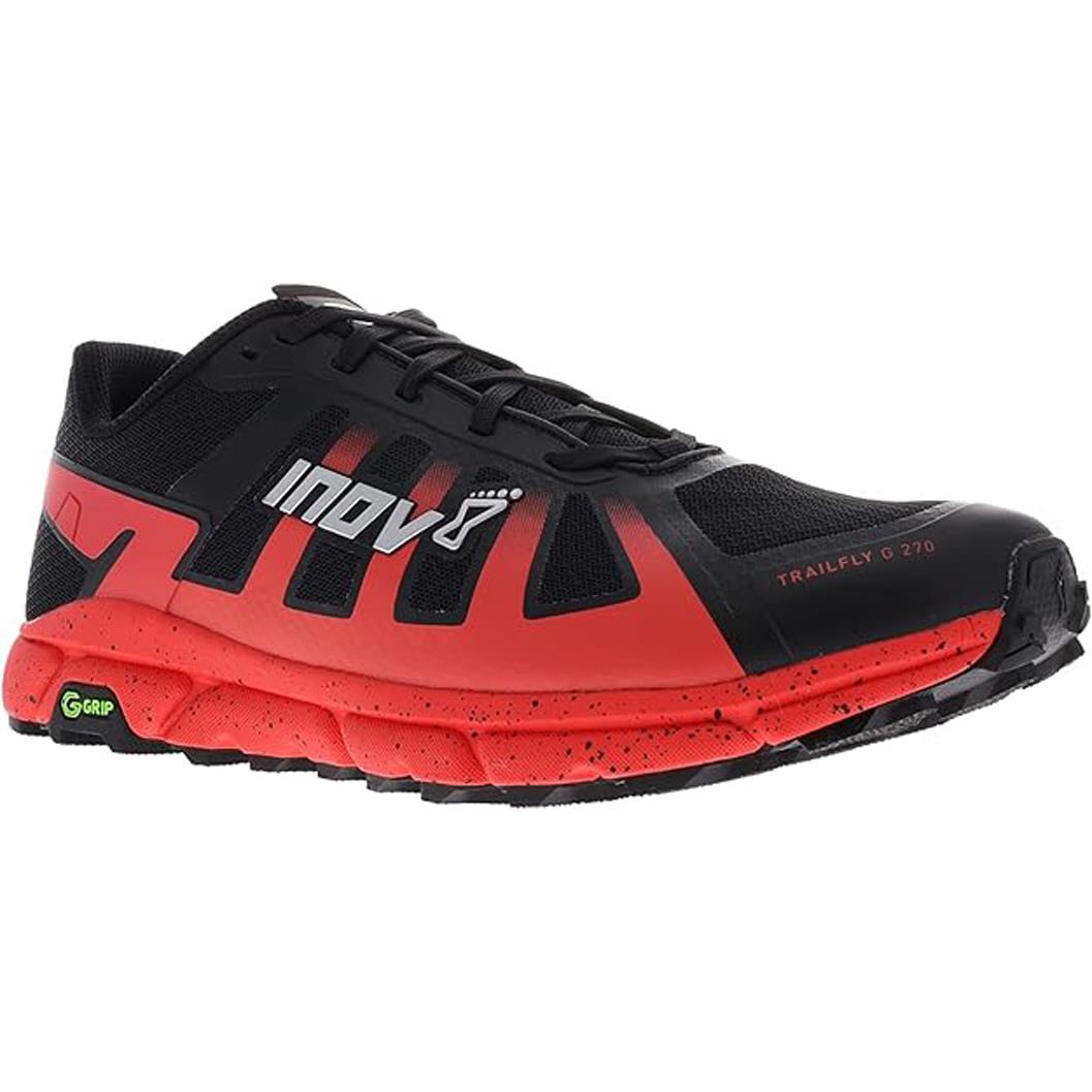Inov-8 Trailfly G 270 Men`s Trail Running Shoes Black/Red