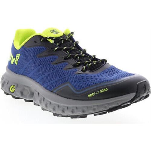 Inov-8 Rocfly G 350 Men`s Navy/yellow Size 12 Trail Running Shoes