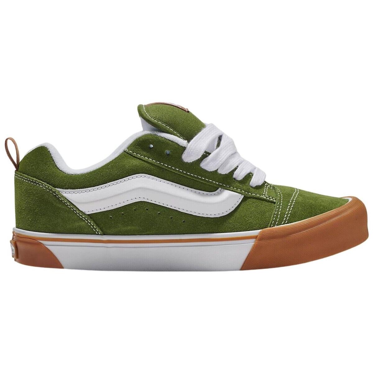 Vans Knu Skool Men`s Casual Skate Shoes All Colors US Sizes 7-14 Gum Bumper Pesto