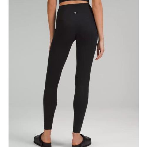 Lululemon Align High Rise Pant with Pockets 25 Black Tight Size 2