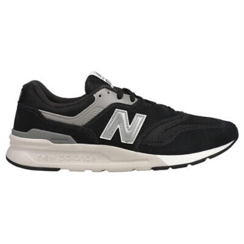 New Balance 997H Lace Up Mens Black Silver Sneakers Casual Shoes CM997HCC