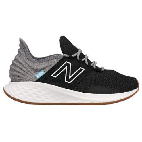 New Balance Fresh Foam Roav Tee Shirt Running Mens Black Sneakers Athletic Shoe - Black