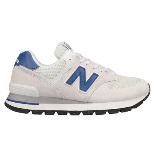 New Balance 574 Lace Up Mens Off White Sneakers Casual Shoes ML574DWS