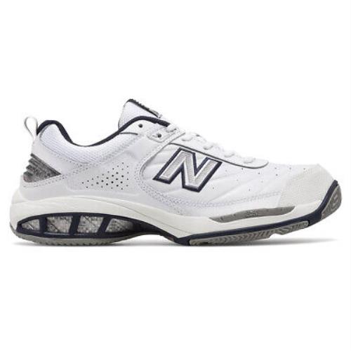 New Balance 806 Tennis Mens White Sneakers Athletic Shoes MC806W