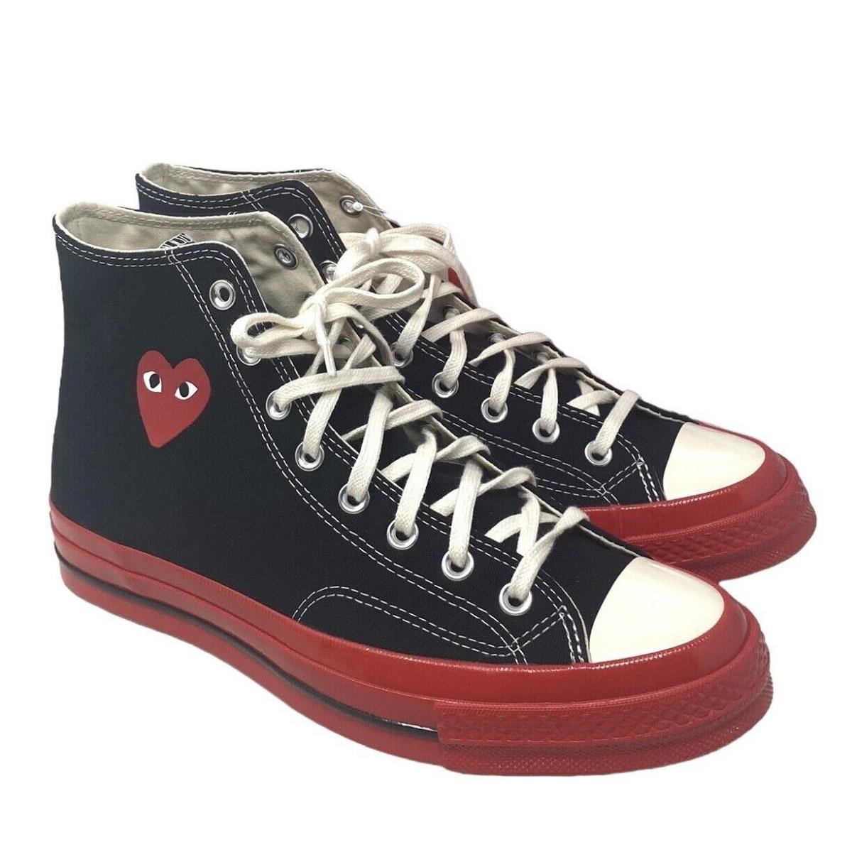 Converse Chuck 70 Comme Garcons Play Shoes Canvas Black Sneakers Men s A01793C SporTipTop