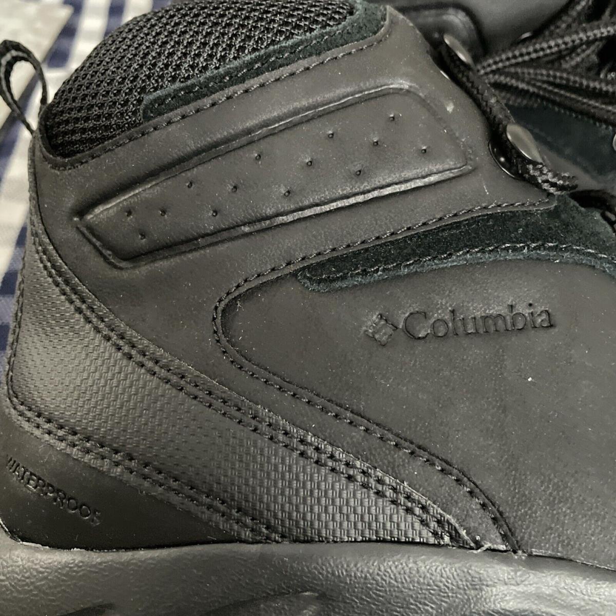 Columbia Men`s Newton Ridge Plus II Waterproof Hiking Boot Shoe Size 11 Black