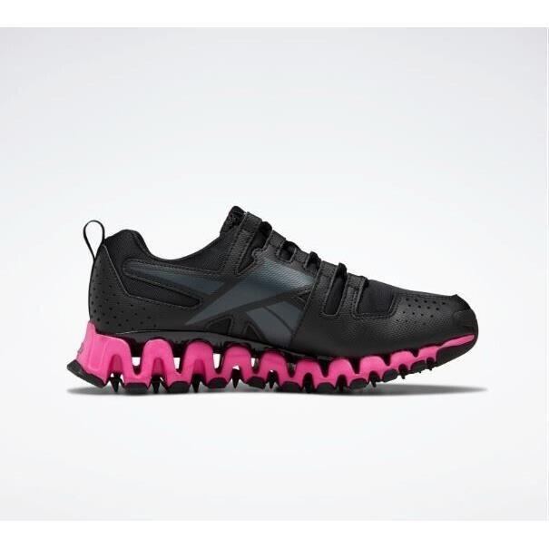 Reebok Zigwild Trail 6 Women`s Running Sneakers Shoes Black/pink US Size 9