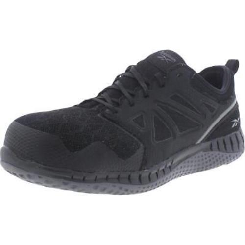 Reebok Mens Zprint Black Work Safety Shoes Athletic 5 Medium D Bhfo 7651