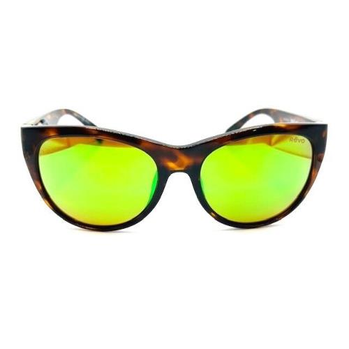 Revo Barclay RE1037 02 Shiny Tortoise/green Water Sunglasses 54mm