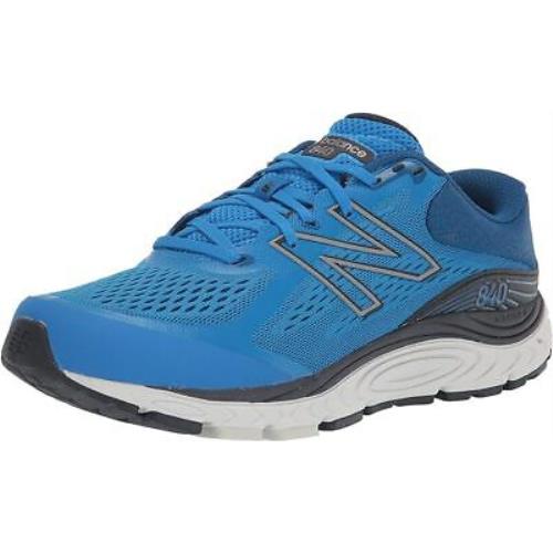 New Balance Men`s 840 V5 Running Shoess Serene Blue/blue 11.5 D Medium US