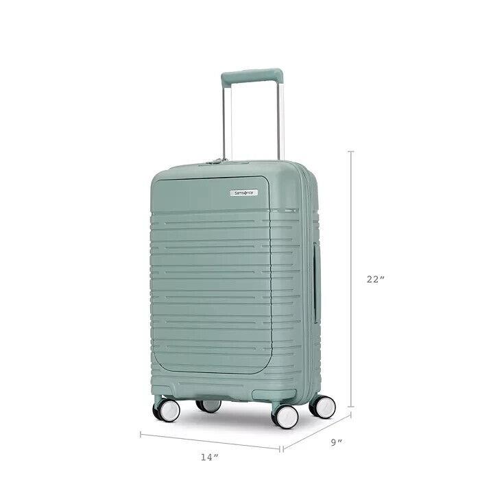 Samsonite Green 22 Elevation Plus Hardside Spinner Luggage T1041