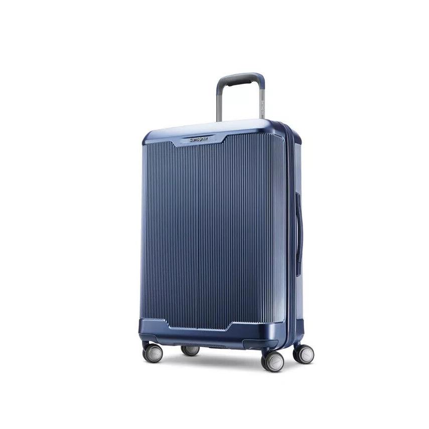 Samsonite Silhouette 17 French Blue 25 Suitcase Hardside Spinner T1046